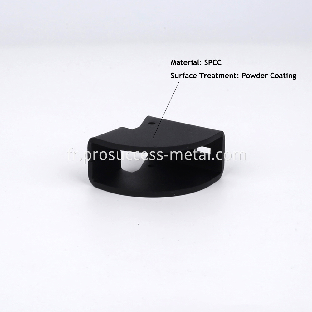 Black Powder Coating Sheet Metal Parts